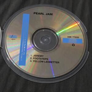 Vtg 1992 Pearl Jam JEREMY Maxi Single CD